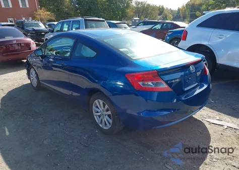 2012 Honda Civic Ex from USA, damaged, VIN 2HGFG3B86CH504161